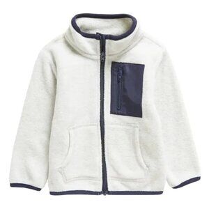 NWT Tucker + Tate Colorblock Polar Fleece Zip-Up Jacket (Baby)